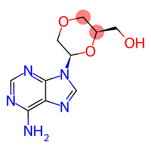 1,4-Dioxane-2-methanol, 6-(6-amino-9H-purin-9-yl)-, (2R-cis)- (9CI)