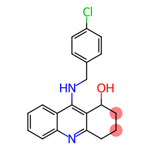 1-Acridinol, 9-[[(4-chlorophenyl)methyl]amino]-1,2,3,4-tetrahydro-