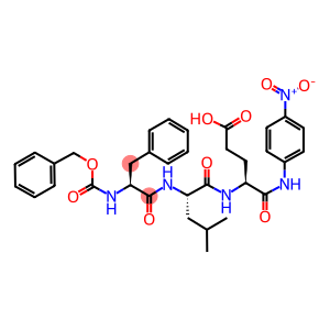 (4S)-4-[[(2S)-4-methyl-2-[[(2S)-3-phenyl-2-(phenylmethoxycarbonylamino)propanoyl]amino]pentanoyl]amino]-5-(4-nitroanilino)-5-oxopentanoic acid