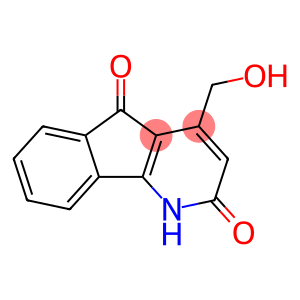 1H-Indeno[1,2-b]pyridine-2,5-dione, 4-(hydroxymethyl)-