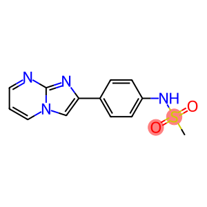 N-(4-IMIDAZO[1,2-A]PYRIMIDIN-2-YLPHENYL)METHANESULFONAMIDE