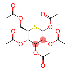 1,2,3,4,6-五-O-乙酰基-5-硫代-D-吡喃葡萄糖