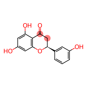 4H-1-Benzopyran-4-one, 2,3-dihydro-5,7-dihydroxy-2-(3-hydroxyphenyl)-, (2S)-