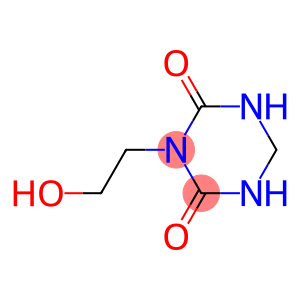 1,3,5-Triazine-2,4(1H,3H)-dione,dihydro-3-(2-hydroxyethyl)-(9CI)