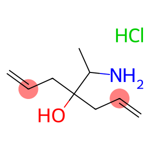 4-(1-Amino-ethyl)-hepta-1,6-dien-4-olhydrochloride