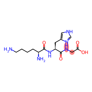 Glycine, L-lysyl-L-histidyl-