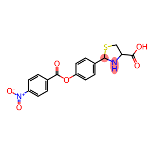 2-(4-{[(4-Nitrophenyl)carbonyl]oxy}phenyl)-1,3-thiazolidine-4-carboxylic acid