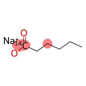 hexanoic acid-carboxy-14C sodium