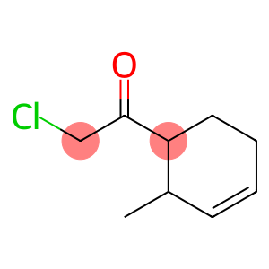 Ketone, chloromethyl 2-methyl-3-cyclohexen-1-yl (7CI,8CI)