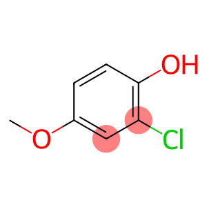 Phenol,  2-chloro-4-methoxy-,  labeled  with  carbon-14  (9CI)