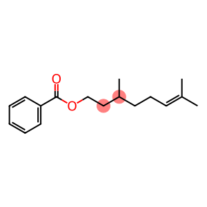 3,7-二甲基-6-辛烯-1-醇苯甲酸酯