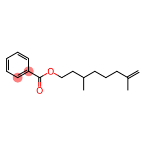 (-)-3,7-DIMETHYLOCT-7-ENYL BENZOATE