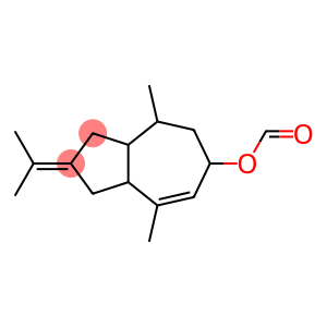 1,2,3,3a,4,5,6,8a-octahydro-2-isopropylidene-4,8-dimethylazulen-6-yl formate