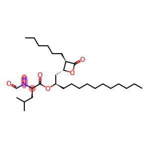 N-甲酰基-D-亮氨酸 (1R)-1-[[(2R,3R)-3-己基-4-氧代-2-氧杂环丁基]甲基]十二烷基酯