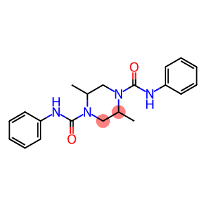 (2,5-DIMETHYL-4-(N-PHENYLCARBAMOYL)PIPERAZINYL)-N-BENZAMIDE