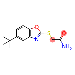 Acetamide, 2-[[5-(1,1-dimethylethyl)-2-benzoxazolyl]thio]-