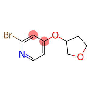 Pyridine, 2-bromo-4-[(tetrahydro-3-furanyl)oxy]-