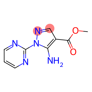 5-Amino-1-(2-pyrimidinyl)-1H-pyrazole-4-carboxylic acid methyl ester