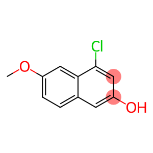 2-Naphthalenol, 4-chloro-6-methoxy-