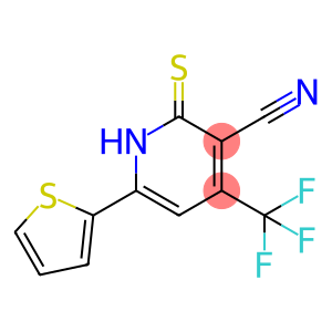 6-(THIEN-2-YL)-2-THIOL-4-(TRIFLUOROMETHYL)PYRIDINECARBONITRILE