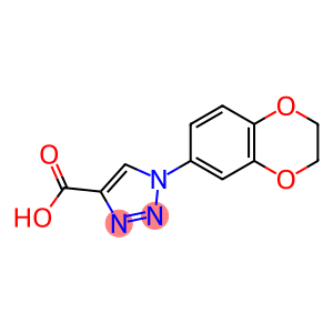 1-(2,3-Dihydro-benzo[1,4]dioxin-6-yl)-1H-[1,2,3]triazole-4-carboxylic acid