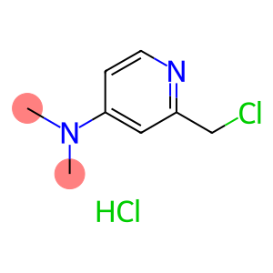 2-(chloromethyl)-N,N-dimethylpyridin-4-amine hydrochloride