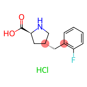 (2S,4R)-4-(2-氟苄基)吡咯烷-2-羧酸盐酸盐