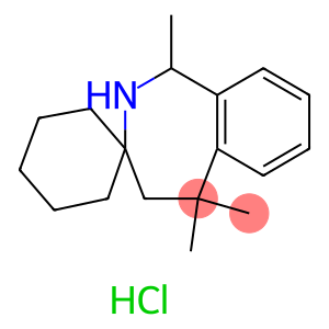 1,5,5-Trimethyl-1,2,4,5-tetrahydrospiro[2-benzazepine-3,1′-cyclohexane], HCl