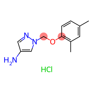 1-[(2,4-dimethylphenoxy)methyl]-1H-pyrazol-4-amine hydrochloride