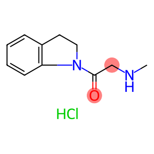 1-(2,3-Dihydro-1H-indol-1-yl)-2-(methylamino)-1-ethanone hydrochloride