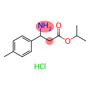 propan-2-yl 3-amino-3-(4-methylphenyl)propanoate hydrochloride