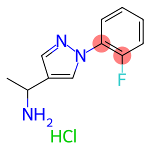 1-[1-(2-Fluoro-phenyl)-1H-pyrazol-4-yl]-ethylamine