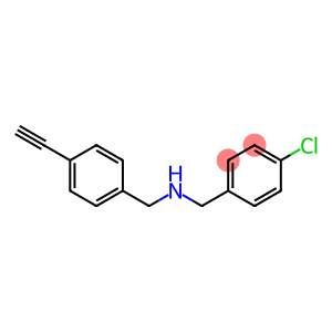 N-(4-chlorobenzyl)-1-(4-ethynylphenyl)methanamine