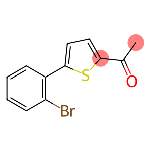 1-[5-(2-bromophenyl)thiophen-2-yl]ethanone