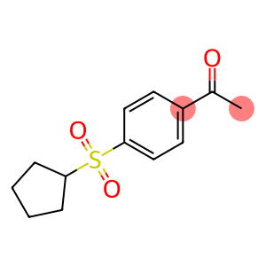 1-[4-(环戊烷磺酰基)苯基]乙烷-1-酮