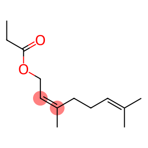 (Z)-3,7-二甲基-2,6-亚辛基-1-醇丙酸酯