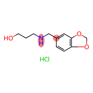 3-[(BENZO[1,3]DIOXOL-5-YLMETHYL)-AMINO]-PROPAN-1-OL HYDROCHLORIDE