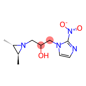 1H-Imidazole-1-ethanol,a-[[(2R,3R)-2,3-dimethyl-1-aziridinyl]methyl]-2-nitro-,rel-