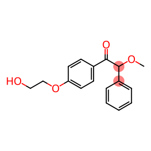 Ethanone, 1-[4-(2-hydroxyethoxy)phenyl]-2-methoxy-2-phenyl-