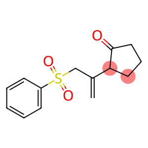Cyclopentanone, 2-[1-[(phenylsulfonyl)methyl]ethenyl]-