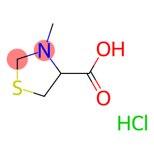 3-methyl-1,3-thiazolidine-4-carboxylic acid hydrochloride