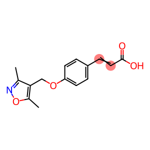 (2E)-3-{4-[(3,5-Dimethylisoxazol-4-yl)methoxy]-phenyl}acrylic acid