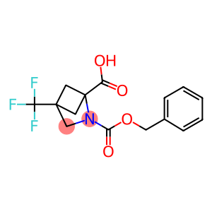 2-[(BENZYLOXY)CARBONYL]-4-(TRIFLUOROMETHYL)-2-AZABICYCLO[2.1.1]HEXANE-1-CARBOXYLIC ACID