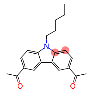 3,6-Diacetyl-9-pentyl-9H-carbazole