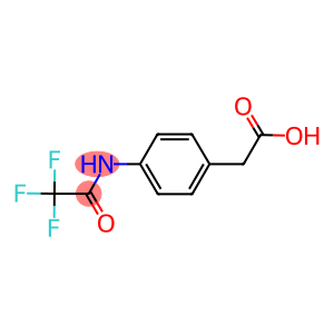 {4-[(trifluoroacetyl)amino]phenyl}acetic acid