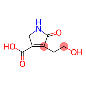 2,5-dihydro-4-(2- hydroxyethyl)-5-oxo-1H-pyrrole-3-carboxylic acid