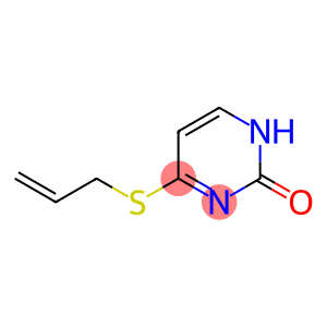 2(1H)-Pyrimidinone, 4-(2-propen-1-ylthio)-