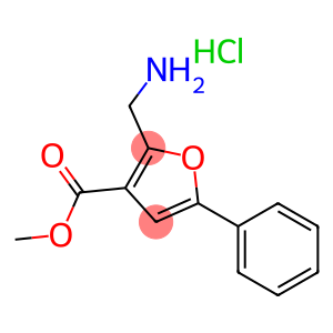 2-AMINOMETHYL-5-PHENYL-FURAN-3-CARBOXYLIC ACID METHYL ESTER HYDROCHLORIDE