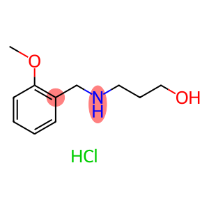 3-{[(2-methoxyphenyl)methyl]amino}propan-1-ol hydrochloride