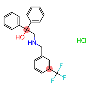 1,1-Diphenyl-2-({[3-(trifluoromethyl)phenyl]methyl}amino)ethan-1-ol hydrochloride